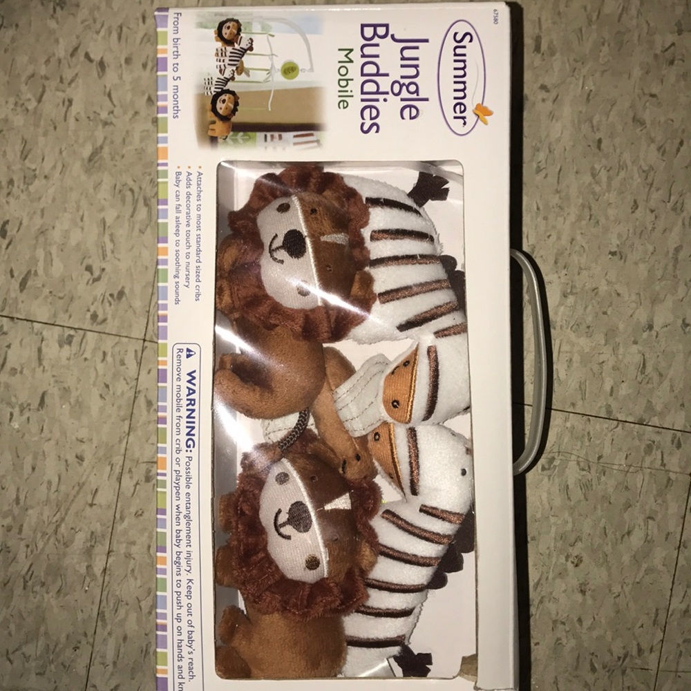 baby jungle mobile for crib👶🏼brand new !!!